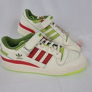 NEW Adidas "Grinch" Forum Low Fashion Sneakers ID3512 SZ 10 Men, 11 Women NIB